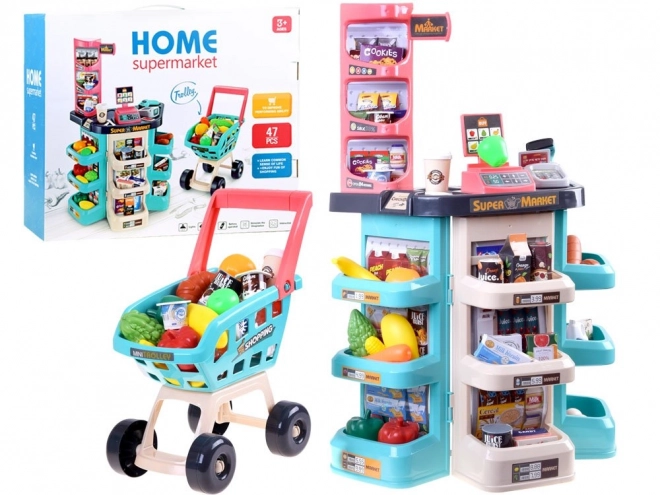 Supermarket Play Set with Shopping Cart