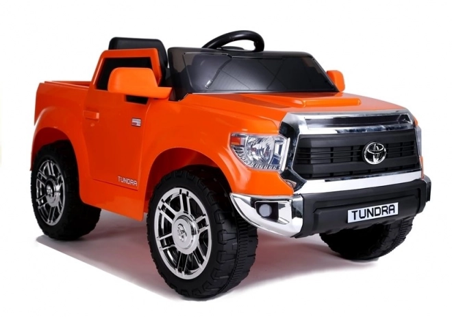 Electric Ride-On Car Toyota Tundra Orange