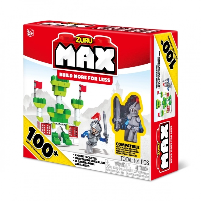 Max Build More Block Set 100+ Pieces Mix