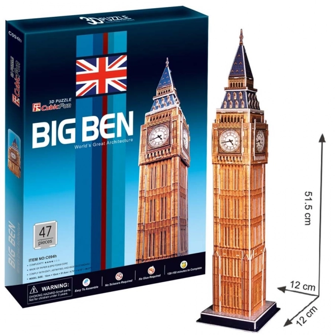 Big Ben 3D Puzzle by CubicFun