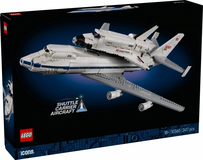 LEGO Icons NASA Shuttle Carrier – Boeing 747 con lo Space Shuttle Enterprise