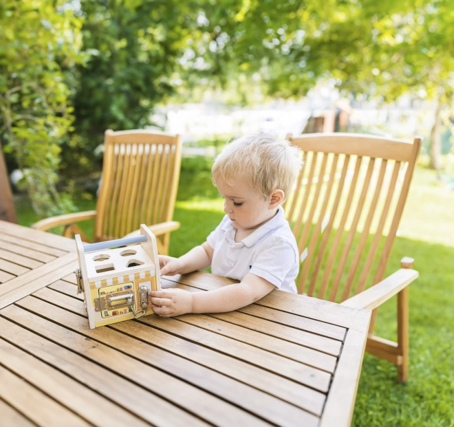 Wooden Montessori Cube