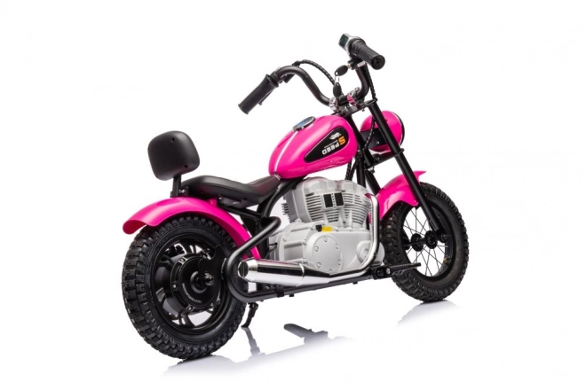 Pink Rechargeable Motorbike