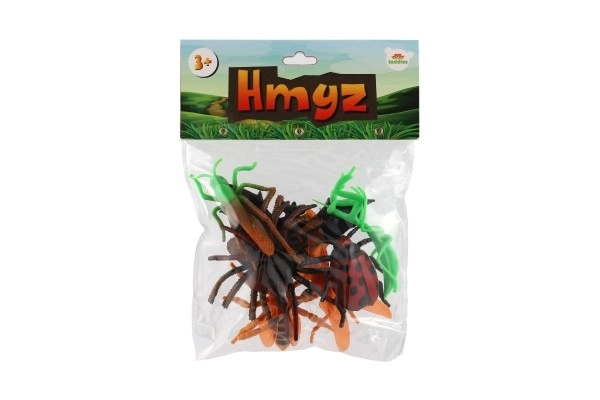 Realistic Insect Figures Set