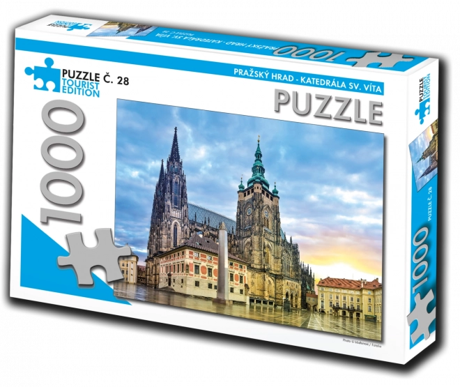 Tourist Edition Puzzle St. Vitus Cathedral Prague 1000 Pieces