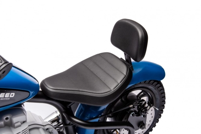 Electric Ride-On Blue Motorcycle