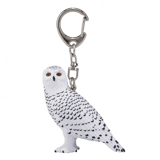 Mojo Snowy Owl Keychain