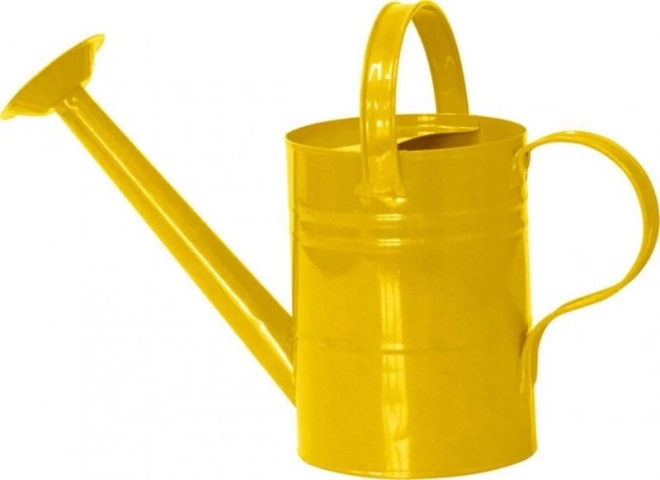 Yellow Metal Watering Can