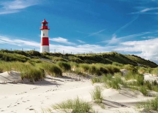 Lighthouse in Sylt 1000 Piece Puzzle