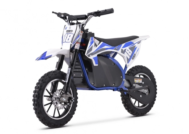 Trail King Electric Ride-On Dirt Bike Blue