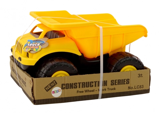 Yellow Construction Dump Truck Toy