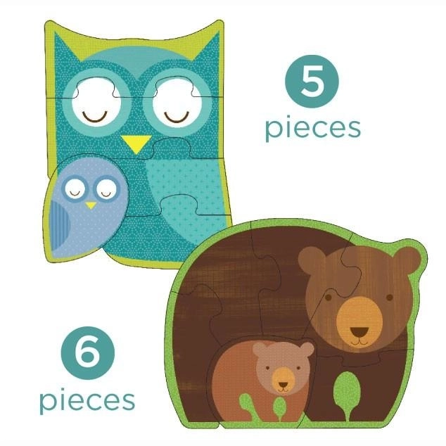 Petit Collage First Forest Animals Puzzle