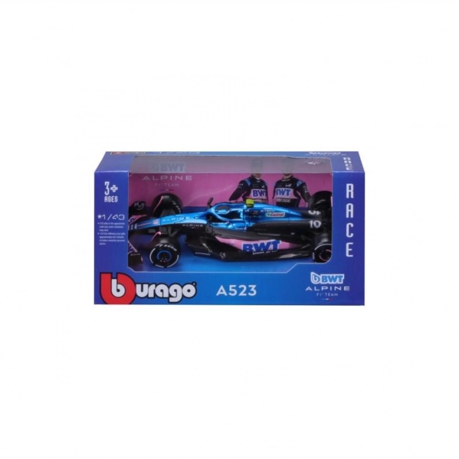 Bburago Formula 1:43 Alpine Team 2023 Pierre Gasly Model