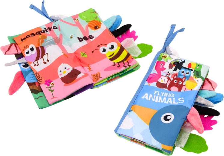 Šustící stránky a 3D prvky pro smyslové objevování