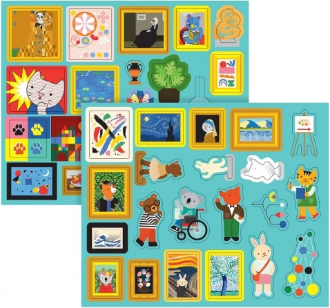 Petit Collage Magnetic Theater My Museum