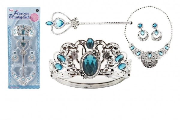 Princess Beauty Set with Crown, Necklace and Scepter