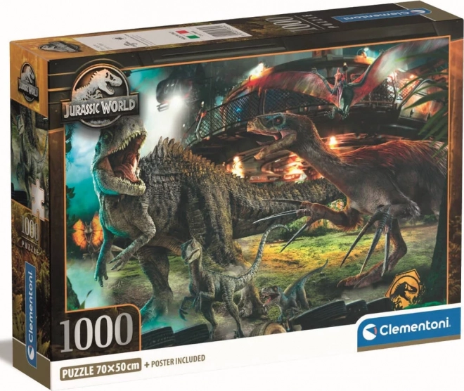 Jurassic World Puzzle 1000 Pieces