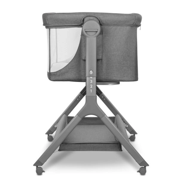 Leonie Plus Gray Crib with Rocking Function