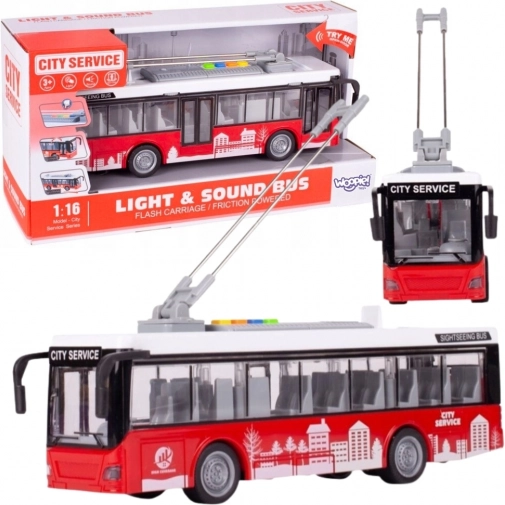 Woopie Interaktiver Oberleitungsbus 1:16