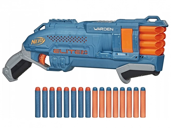 Large Nerf Elite 2.0 Blaster Set with 16 Foam Darts