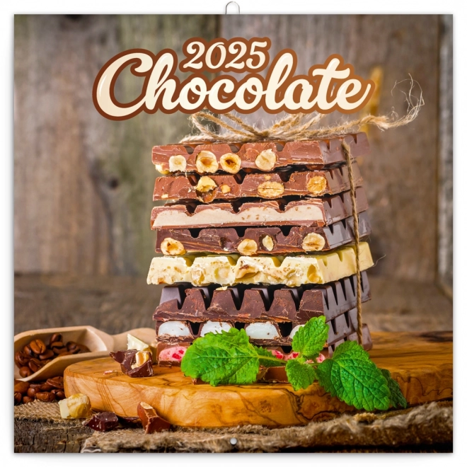 Notique Scented Chocolate Wall Calendar 2025