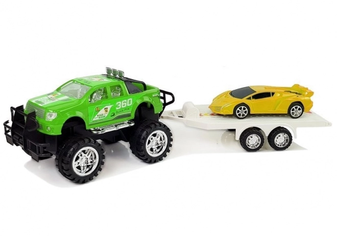 Friction Powered Off-Road and Sports Car Set