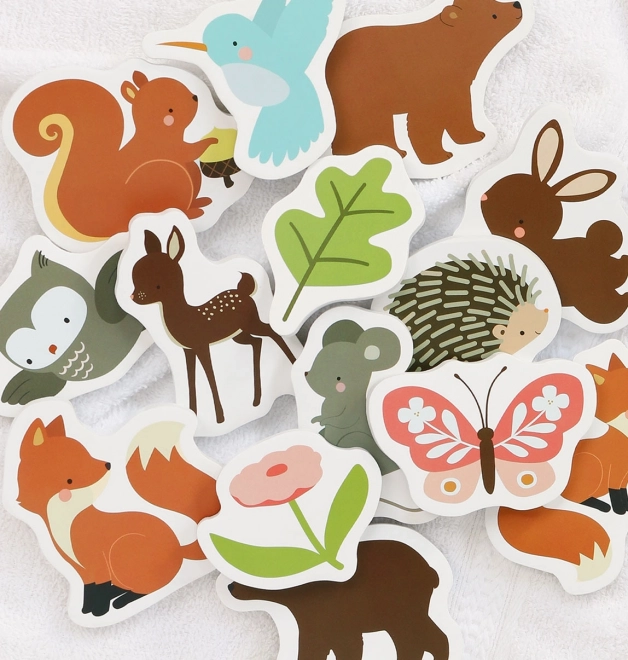 Lovely Foam Bath Toys - Forest Friends