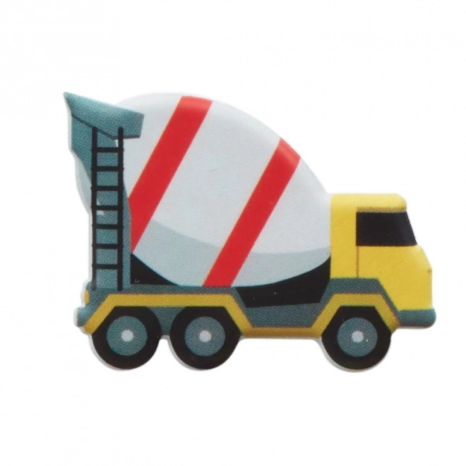 Reusable Raised Stickers Vehicles