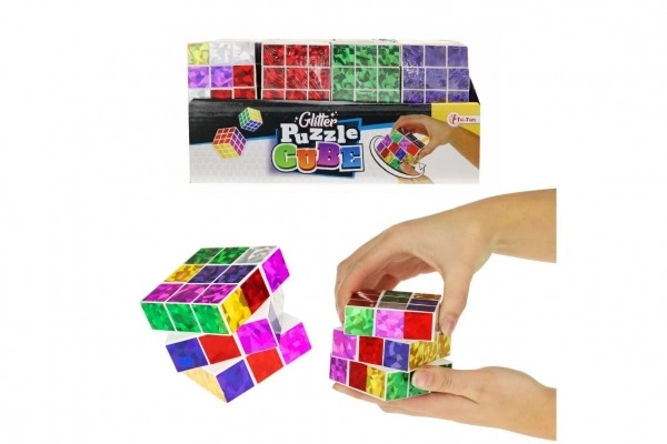 Sparkling Rubik's Cube Puzzle