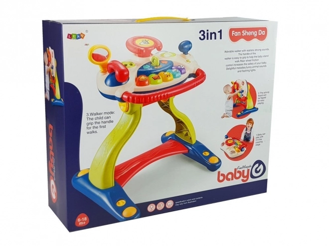 Interactive Baby Walker and Activity Station