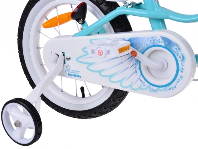 Royalbaby Charming Little Swan 14-Inch Kids Bicycle – turquoise