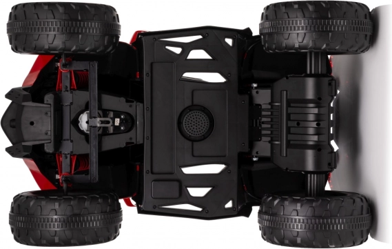 Quad Fast Wheel rosso