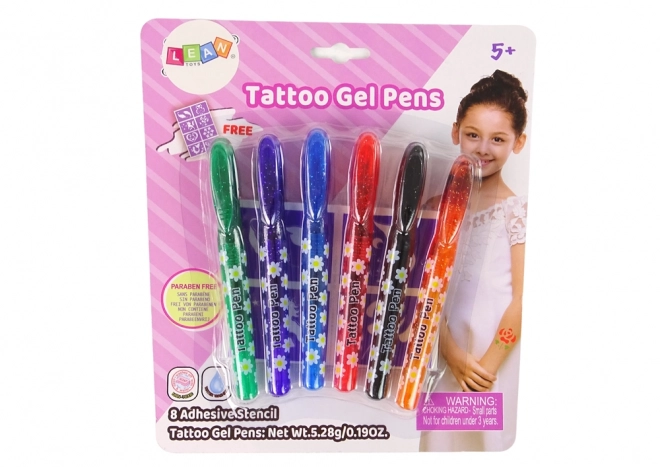 Gel Pens for Tattoo Art Set