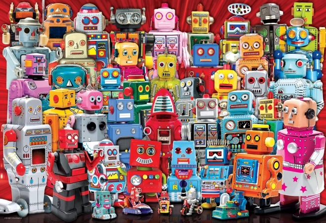 Puzzle Lunch Box Robots 100 Pieces