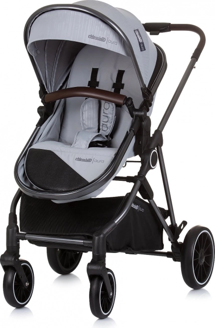 Chipolino Stroller Aura 2-in-1 Ash Grey