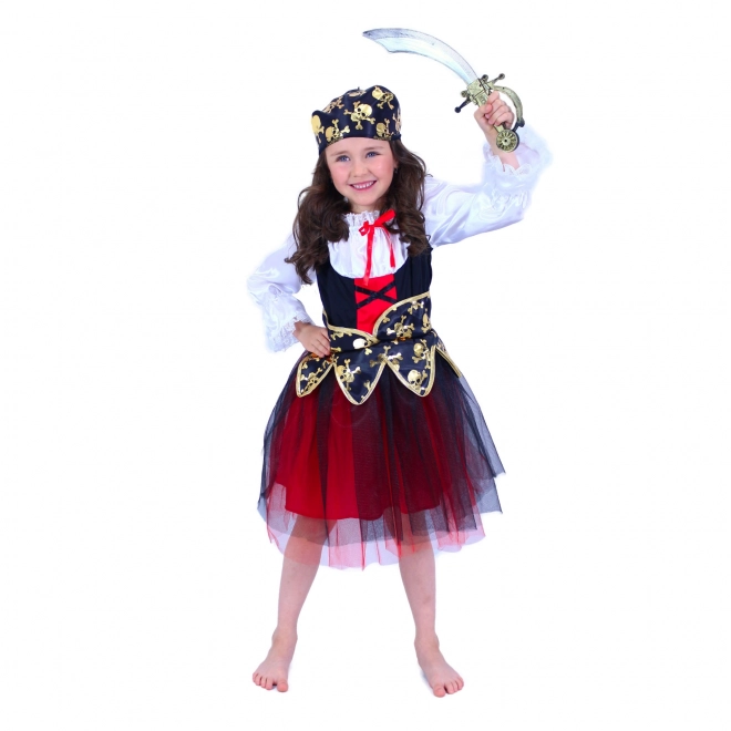 Pirate Girl Costume with Headscarf