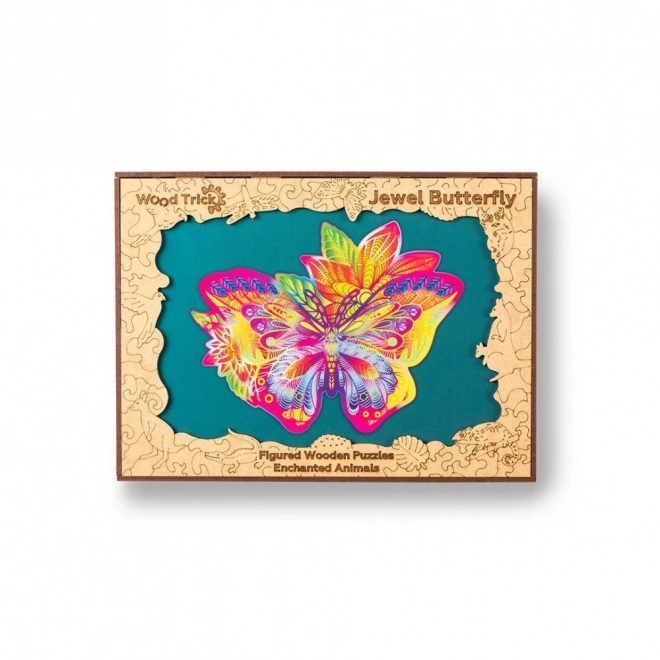 Wooden Butterfly Puzzle