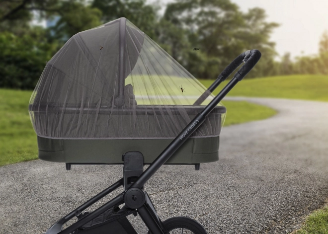 Universal Stroller Mosquito Net Black