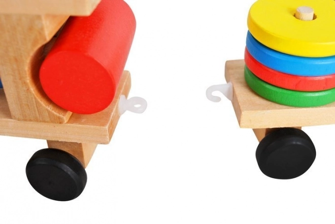 Wooden Train Puzzle and Sorter