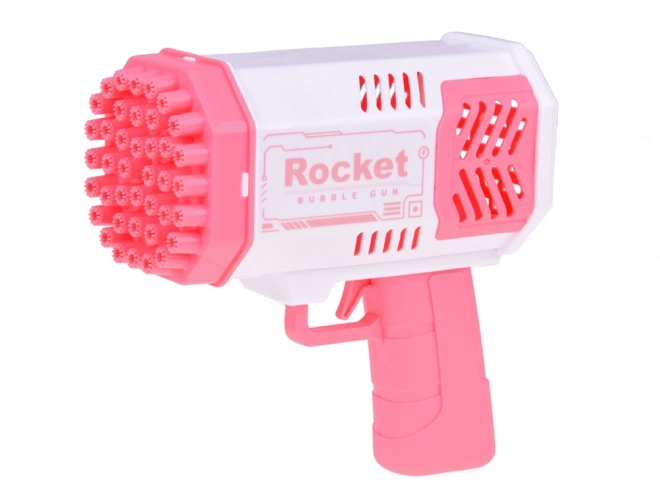 Bubble Gun Light with Soap Solution for Kids