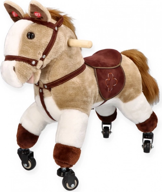Cheval à bascule Mustang sur roulettes