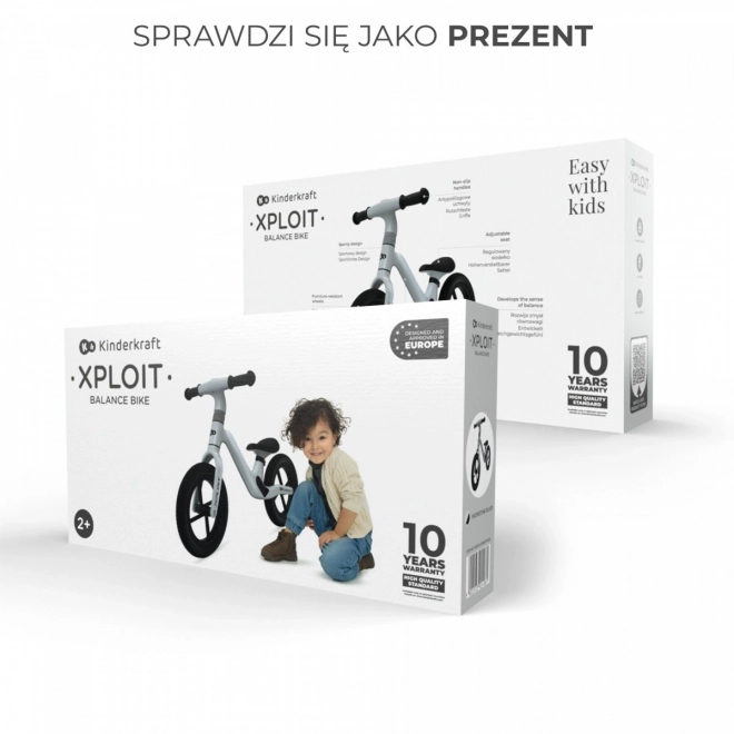 Balance Bike XPLOIT Moonstone Silver