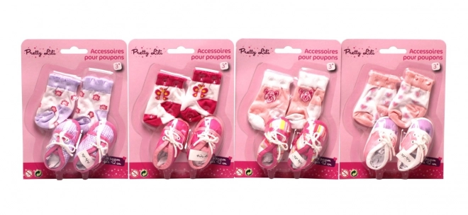 Newborn Baby Shoes and Socks Set