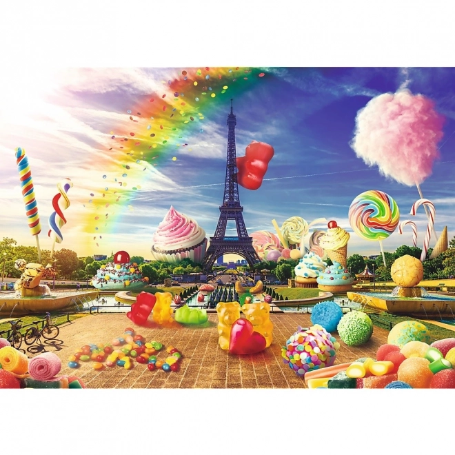 Funny Cities Puzzle - Sweet Paris