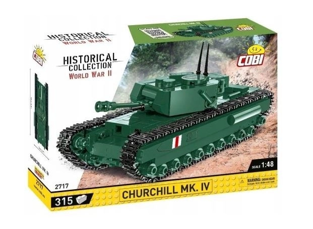 World War II Churchill Mk IV Model Tank