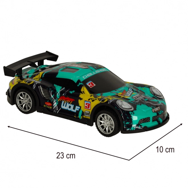 Remote Control Sport Car - Blue and Green