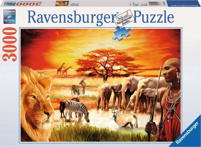 Ravensburger African Savanna Majestic Maasai Puzzle