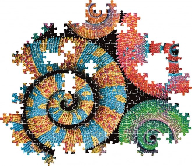 Compact Spiral Puzzle 500 Pieces by Clementoni