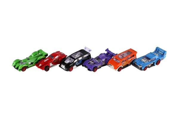 Race Cars Pack 6 Pieces Metal/Plastic