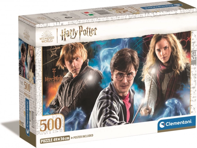 Clementoni puzzel Harry Potter 500 stukjes